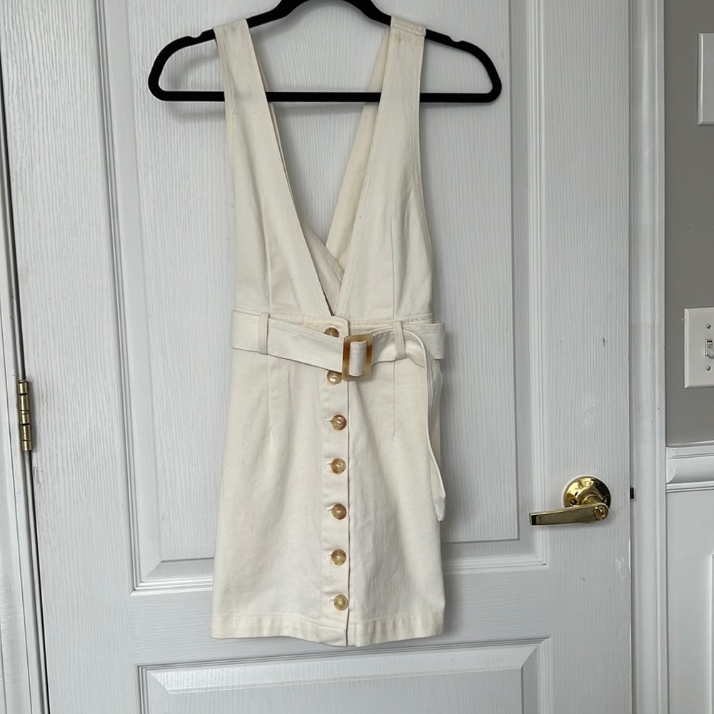 Cream Jean jumper ❤️